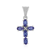 Ciondolo in argento con Tanzanite
