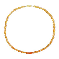 Collana in argento con Topazio Imperiale