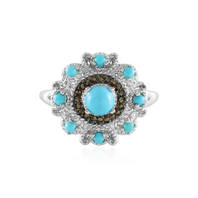 Anello in argento con Turchese Sleeping Beauty