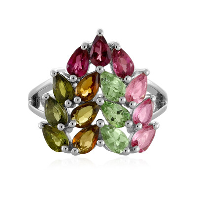 Anello in argento con Tormalina
