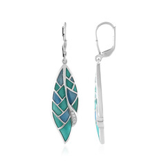 Orecchini in argento con Zircone (Adela Silber)