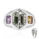 Anello in argento con Ametista Verde (Remy Rotenier)