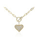 Collana in oro con Diamante I1 (H) (CIRARI)