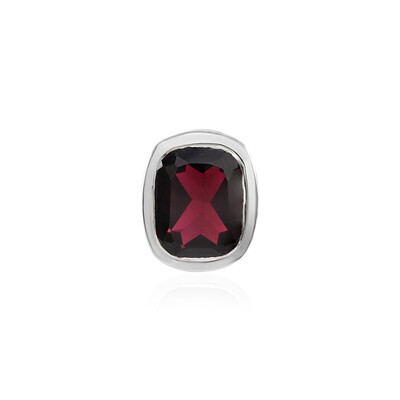 Ciondolo in argento con Granato d’India (MONOSONO COLLECTION)