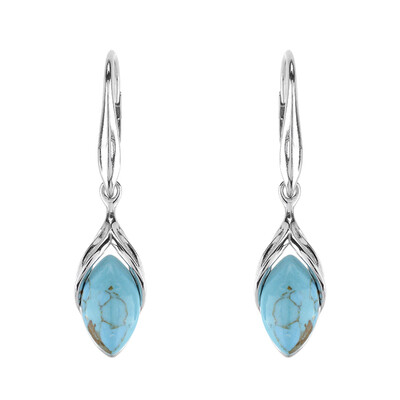 Orecchini in argento con Turchese (dagen)