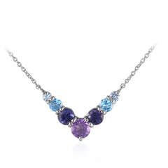 Collana in argento con Ametista