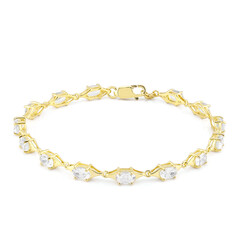 Bracciale in argento con Topazio Bianco