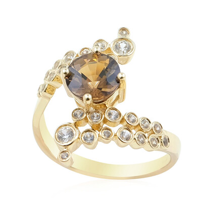 Anello in oro con Tanzanite (non riscaldata) (de Melo)