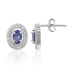 Orecchini in argento con Tanzanite