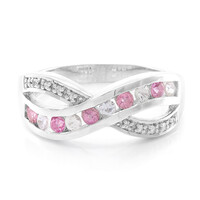 Anello in argento con Tormalina Rosa Cuprian