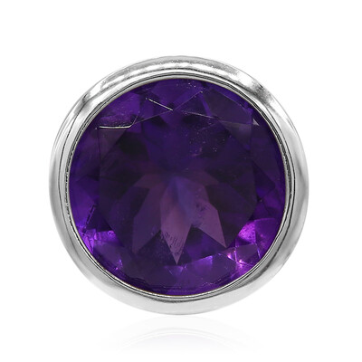 Ciondolo in argento con Ametista Zambiana (MONOSONO COLLECTION)