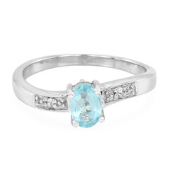 Anello in argento con Apatite
