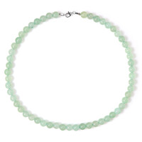 Collana in argento con Avventurina Verde