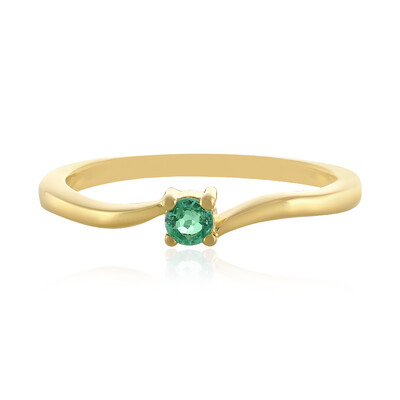 Anello in argento con Smeraldo Etiope