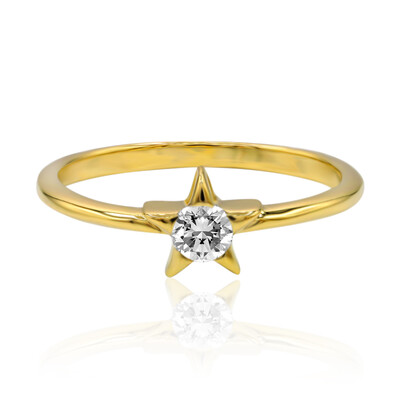 Anello in oro con Diamante SI1 (G) (Annette)