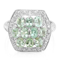 Anello in argento con Tormalina Paraíba