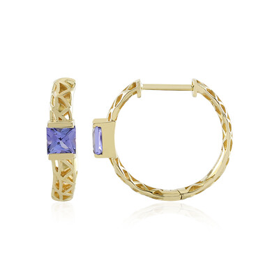 Orecchini in oro con Tanzanite AAA (Ornaments by de Melo)