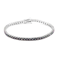 Bracciale in argento con Quarzo Mistico