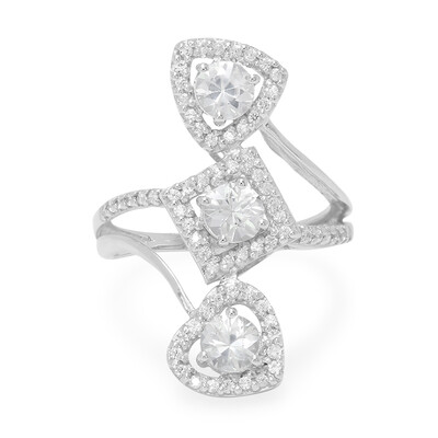 Anello in argento con Zircone