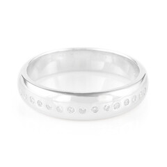 Anello in argento con Diamante