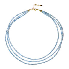 Collana in argento con Acquamarina