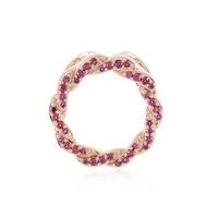 Ciondolo in argento con Rodolite