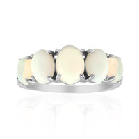 Anello in argento con Opale di Welo