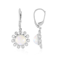 Orecchini in argento con Opale di Welo