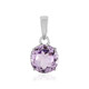 Ciondolo in argento con Ametista Rose de France