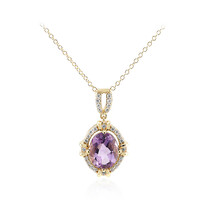 Collana in argento con Ametista Boliviana
