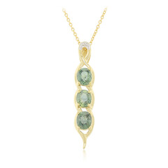 Collana in oro con Zaffiro (non riscaldato) (AMAYANI)
