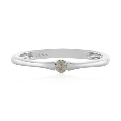Anello in oro con Diamante I4 (J)