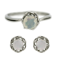 Parure in argento con Opale di Welo