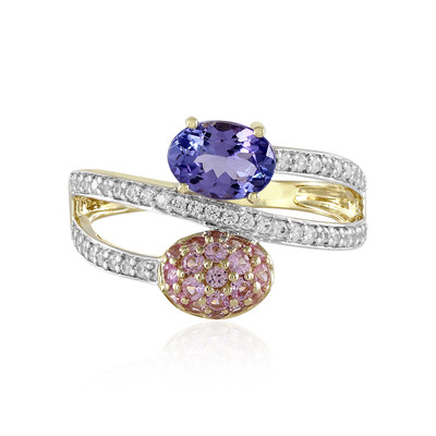 Anello in oro con Tanzanite