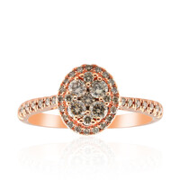Anello in oro con Diamante Rose de France SI1 di Argyle