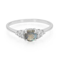 Anello in argento con Spectrolite