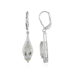 Orecchini in argento con Ametista Verde (KM by Juwelo)