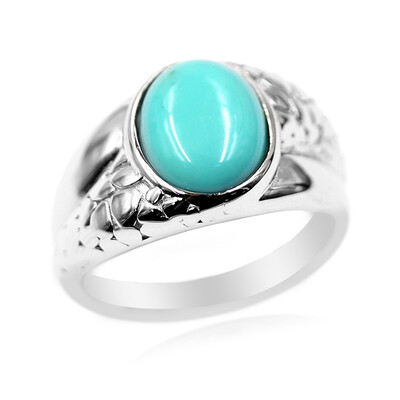 Anello in argento con Turchese Campitos (Anne Bever)