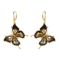 Orecchini in argento con Ambra Baltica