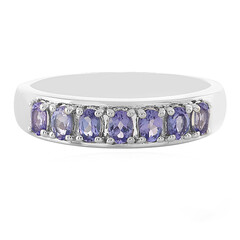 Anello in argento con Tanzanite