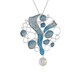 Collana in argento con Opale di Welo (Adela Silber)