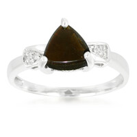 Anello in argento con Ammolite