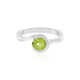Anello in argento con Peridoto Arizona