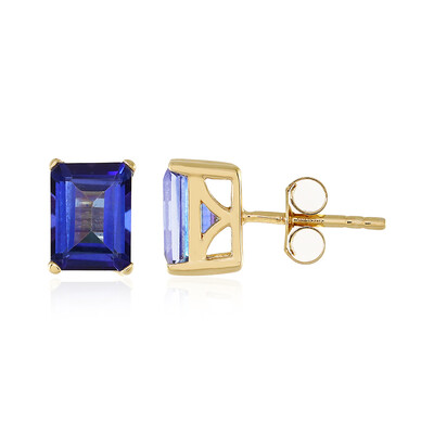 Orecchini in argento con Topazio Blu Royal