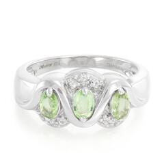 Anello in argento con Tormalina Paraíba