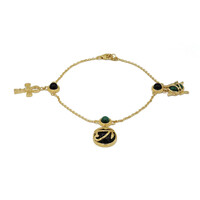 Bracciale in argento con Onice Nero