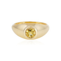 Anello in argento con Berillo Giallo