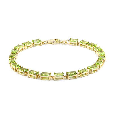 Bracciale in argento con Peridoto della Birmania