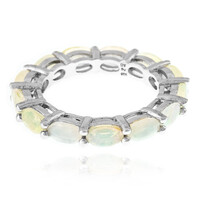 Anello in argento con Opale di Welo