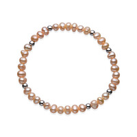 Bracciale con Perla d'Acqua Dolce Pesca